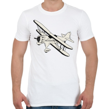 PRINTFASHION flying - Férfi póló - Fehér férfi póló