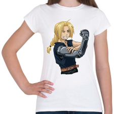 PRINTFASHION FMA: Brotherhood - Edward Elric - Női póló - Fehér női póló