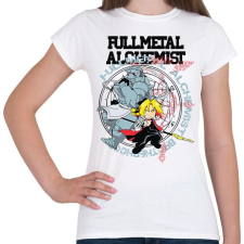 PRINTFASHION FMA Brotherhood - Női póló - Fehér női póló