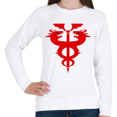 PRINTFASHION FMA logo - Női pulóver - Fehér