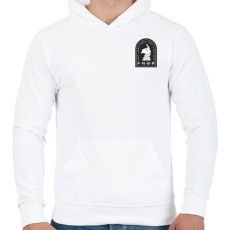 PRINTFASHION FNBR - Loot LLama Gang - Férfi kapucnis pulóver - Fehér