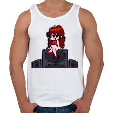 PRINTFASHION FNF - Férfi atléta - Fehér