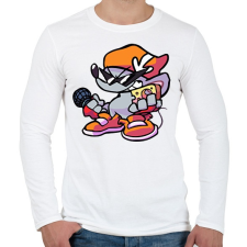 PRINTFASHION FNF - Férfi hosszú ujjú póló - Fehér férfi póló