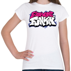 PRINTFASHION FNF - Női póló - Fehér
