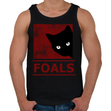 PRINTFASHION FOALS BLACK CAT - Férfi atléta - Fekete atléta, trikó