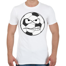 PRINTFASHION Foci - Férfi póló - Fehér