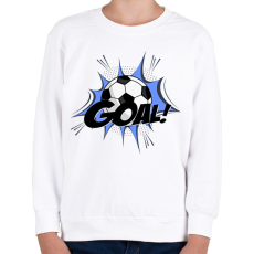 PRINTFASHION Foci - Gyerek pulóver - Fehér