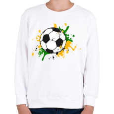 PRINTFASHION Foci - Gyerek pulóver - Fehér