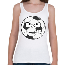 PRINTFASHION Foci - Női atléta - Fehér női trikó