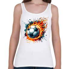 PRINTFASHION foci - Női atléta - Fehér