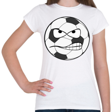 PRINTFASHION Foci - Női póló - Fehér