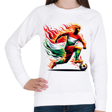 PRINTFASHION Foci - Női pulóver - Fehér