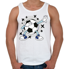 PRINTFASHION Focilabda - Férfi atléta - Fehér
