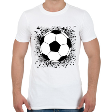 PRINTFASHION focilabda - Férfi póló - Fehér férfi póló