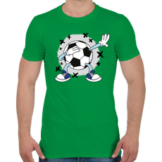 PRINTFASHION Focilabda - Férfi póló - Zöld