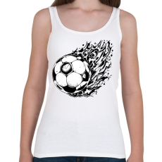 PRINTFASHION Focilabda  - Női atléta - Fehér