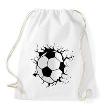 PRINTFASHION focilabda - Sportzsák, Tornazsák - Fehér tornazsák