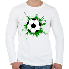 PRINTFASHION Focis - Férfi hosszú ujjú póló - Fehér férfi póló