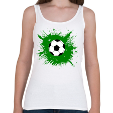 PRINTFASHION Focis - Női atléta - Fehér női trikó