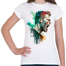 PRINTFASHION Focisa - Női póló - Fehér női póló