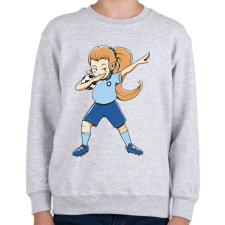 PRINTFASHION Focista csaj - Gyerek pulóver - Sport szürke gyerek pulóver, kardigán