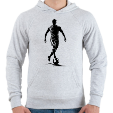 PRINTFASHION Focista - Férfi kapucnis pulóver - Sport szürke férfi pulóver, kardigán