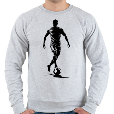 PRINTFASHION Focista - Férfi pulóver - Sport szürke férfi pulóver, kardigán