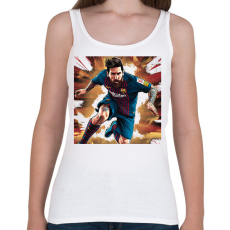 PRINTFASHION Focista - Női atléta - Fehér