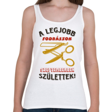 PRINTFASHION Fodrász szülinapja szeptember színes - Női atléta - Fehér