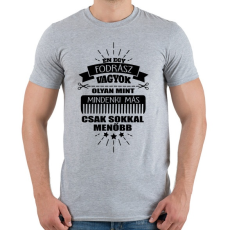 PRINTFASHION Fodrász vagyok - Férfi póló - Sport szürke