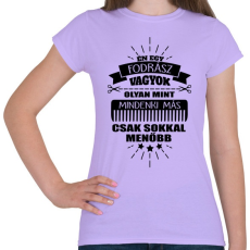 PRINTFASHION Fodrász vagyok - Női póló - Viola