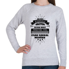 PRINTFASHION Fodrász vagyok - Női pulóver - Sport szürke női pulóver, kardigán