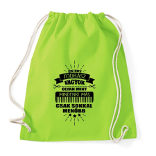 PRINTFASHION Fodrász vagyok - Sportzsák, Tornazsák - Limezöld tornazsák