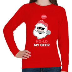 PRINTFASHION FOGD A SÖRÖM - Női pulóver - Piros