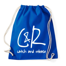 PRINTFASHION Fogd meg és engedd vissza - Sportzsák, Tornazsák - Bright royal tornazsák