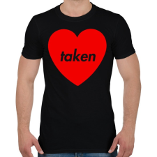 PRINTFASHION Foglalt - Férfi póló - Fekete férfi póló