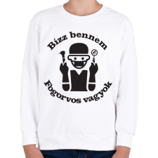 PRINTFASHION Fogorvos vagyok - Gyerek pulóver - Fehér gyerek pulóver, kardigán