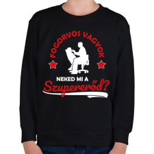 PRINTFASHION Fogorvos vagyok - Gyerek pulóver - Fekete gyerek pulóver, kardigán