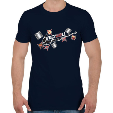 PRINTFASHION FogyNIKEll - Férfi póló - Sötétkék