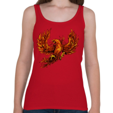 PRINTFASHION Főnix - Női atléta - Cseresznyepiros női trikó