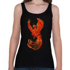 PRINTFASHION Főnix  - Női atléta - Fekete