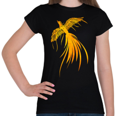 PRINTFASHION Főnix  - Női póló - Fekete