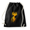 PRINTFASHION Főnix  - Sportzsák, Tornazsák - Fekete