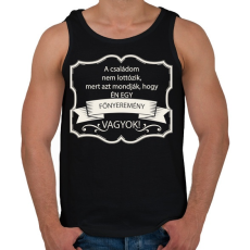 PRINTFASHION Főnyeremény - Férfi atléta - Fekete