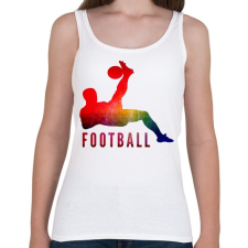 PRINTFASHION FOOTBALL - Női atléta - Fehér női trikó