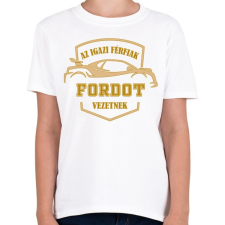 PRINTFASHION Fordos sofőr - Gyerek póló - Fehér gyerek póló