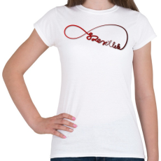 PRINTFASHION Forever3 - Női póló - Fehér