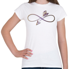 PRINTFASHION Forever4 - Női póló - Fehér női póló