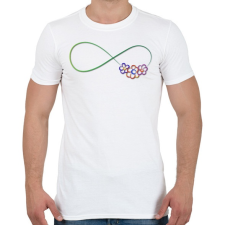 PRINTFASHION Forever6 - Férfi póló - Fehér férfi póló