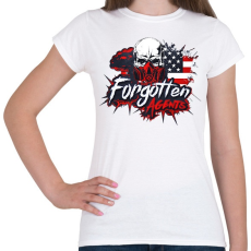 PRINTFASHION Forgotten Agents  - Női póló - Fehér